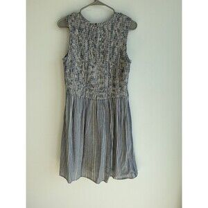 French Connection Smocked Summer Dress-Pockets-6-Pockets